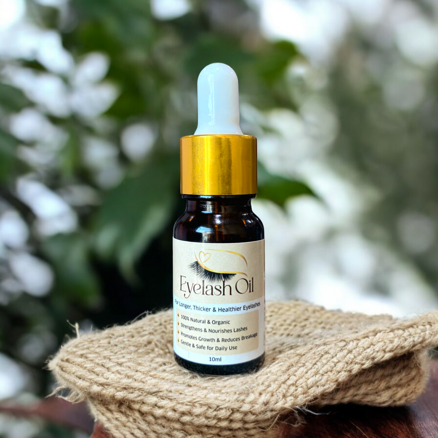 Eyelash Oil | Natural Growth Serum for Longer, Thicker & Healthier Lashes